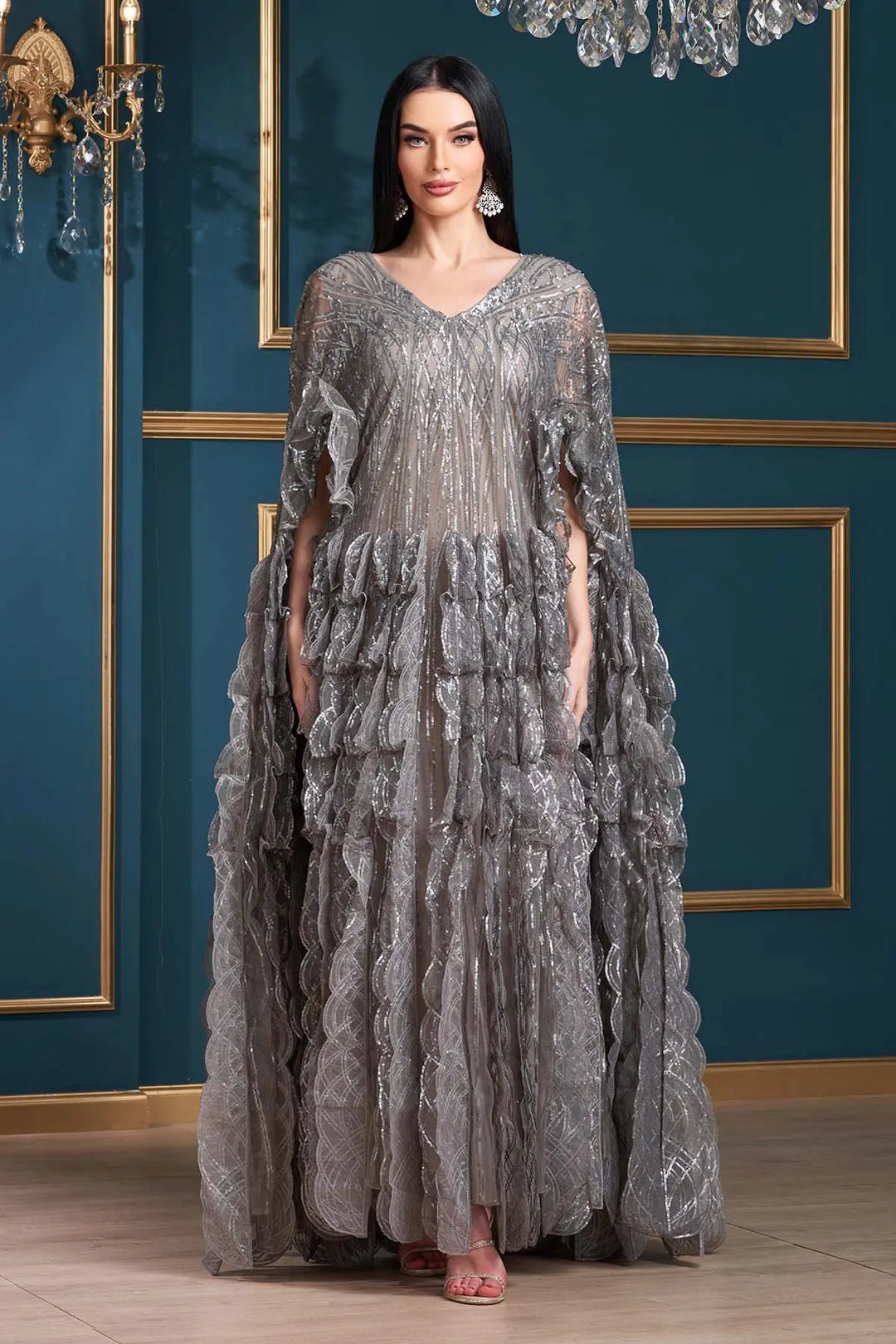 ANASTASIA KAFTAN - GREY SILVER