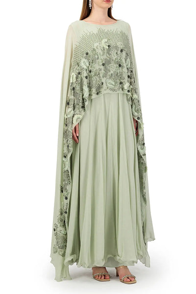 Daisy Kaftan - Mint Green DRESSES
