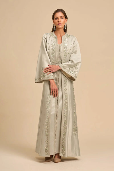 KALTHAM MOROCCON KAFTAN - GREEN DRESSES
