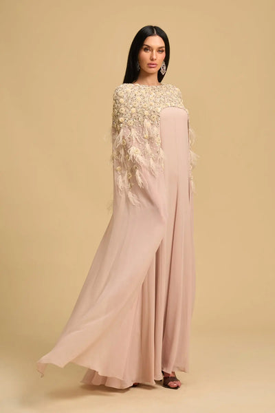 SH 82 KAFTAN - BEIGE DRESSES