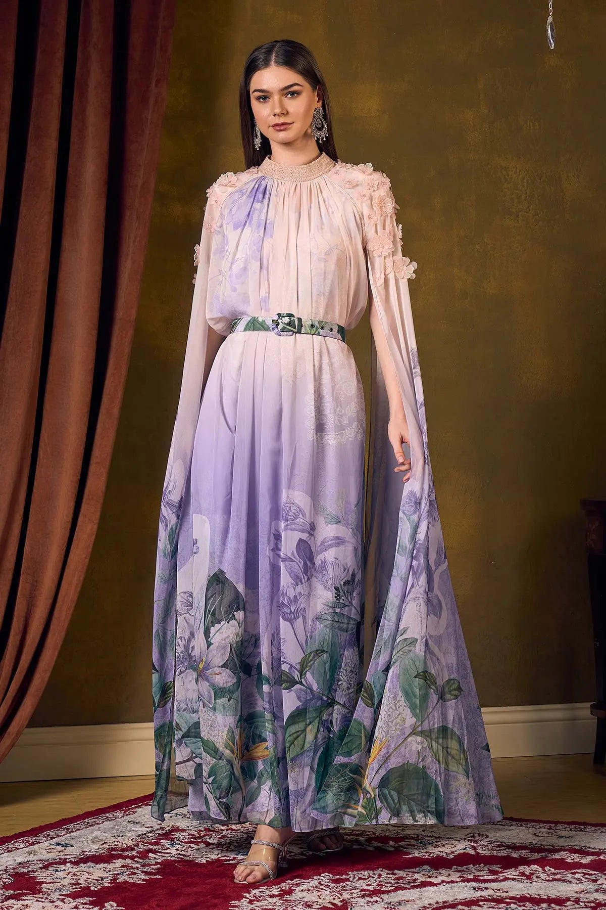 SNOWFLAKE - PER WRINKLE - Shaira Fashions Women's dresses Riyadh